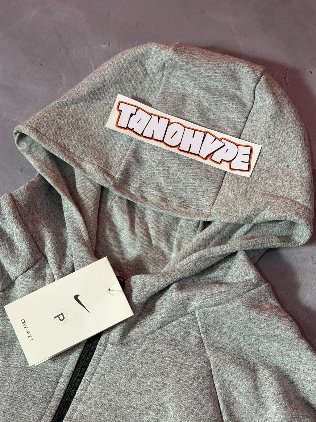 Conjunto Nike Tech Fleece - Cinza