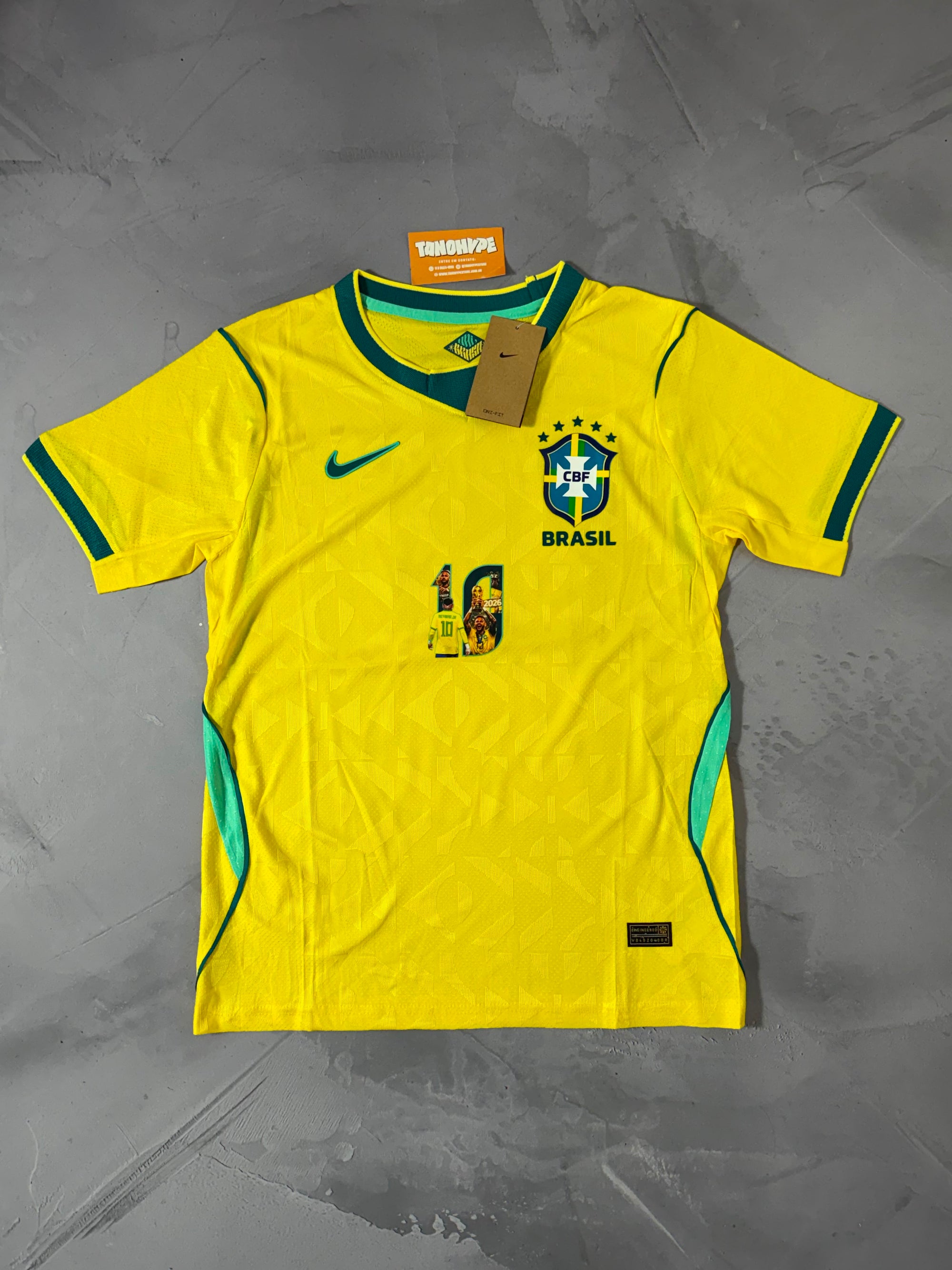 Camisa Seleção BRA 2026 NEYMAR