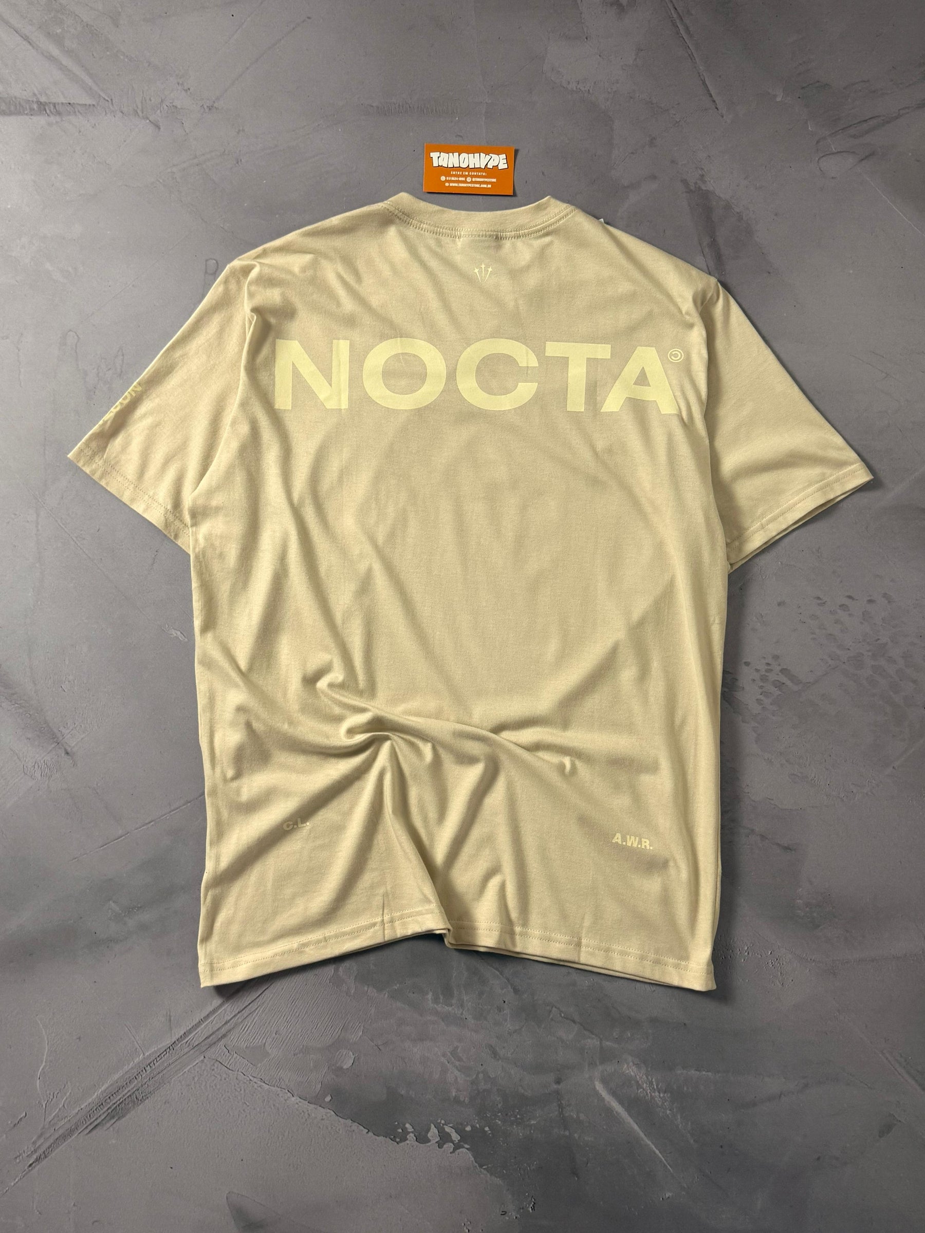 Camiseta Nike x Nocta Big Body CS - Creme