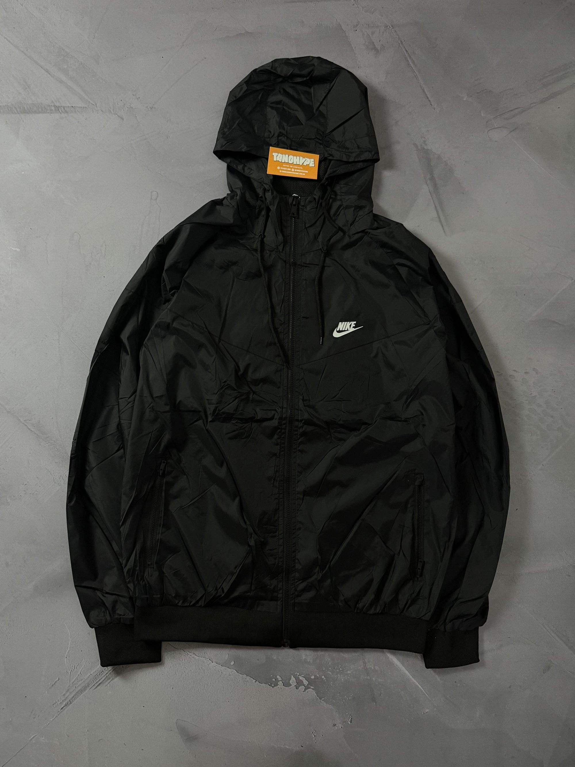 Corta Vento Nike Windrunner - Preto