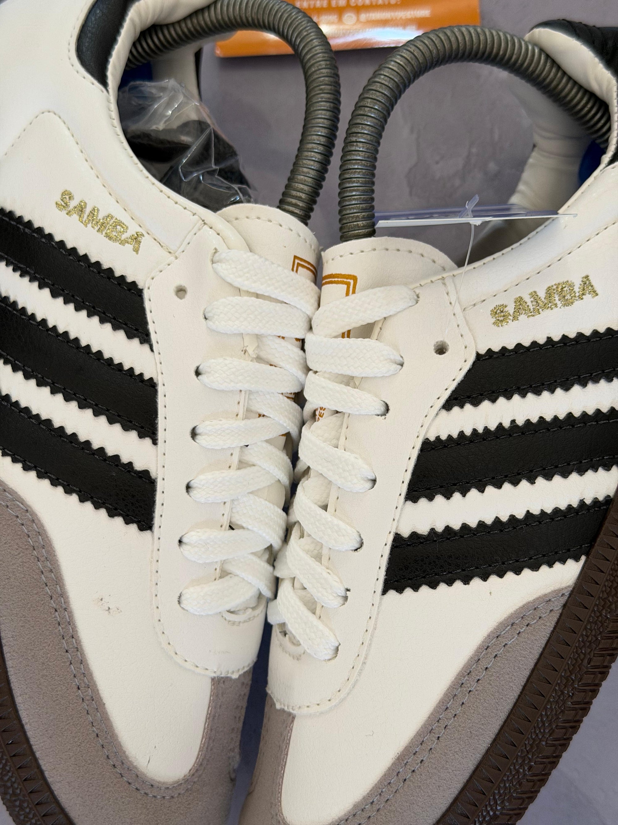 Tênis Adidas Samba - White Brown