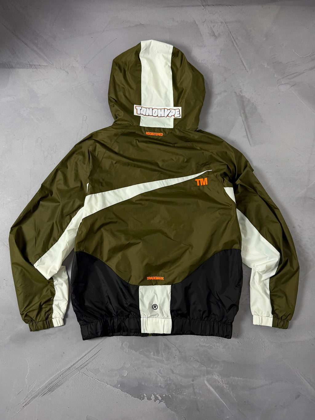 Corta Vento Nike Big Logo - Verde Militar