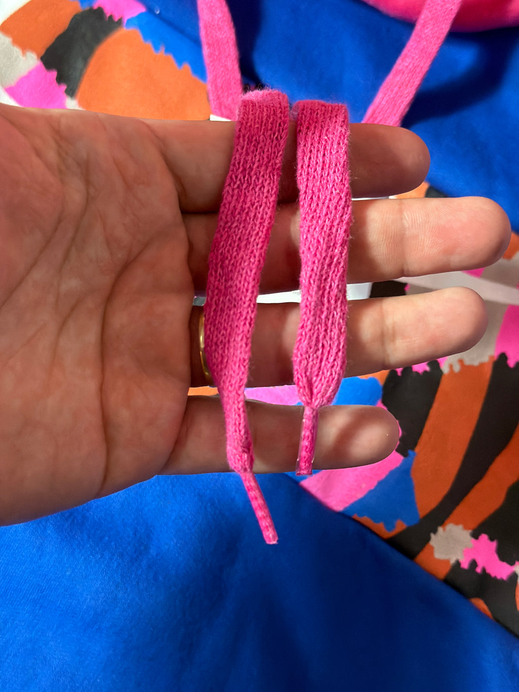 Moletom Nike Touca Rosa - Azul