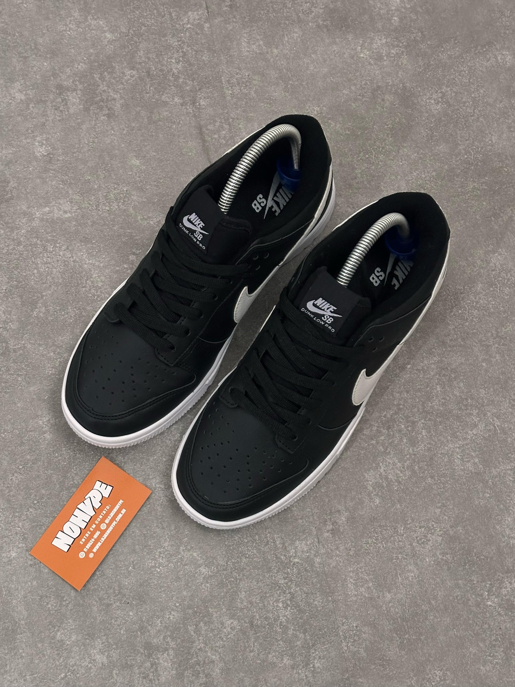 Tênis Nike Dunk Sb Low - Preto/Branco