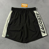 Shorts Tactel Lacoste Letreiro - Preto