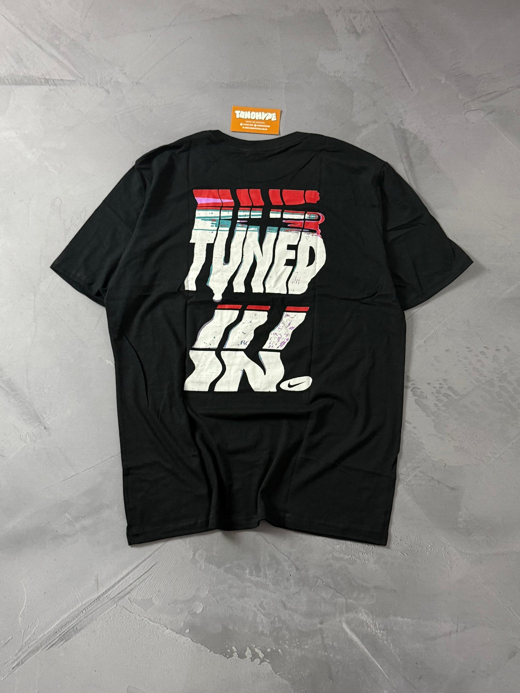 Camiseta Nike Tn Tuned - Preto