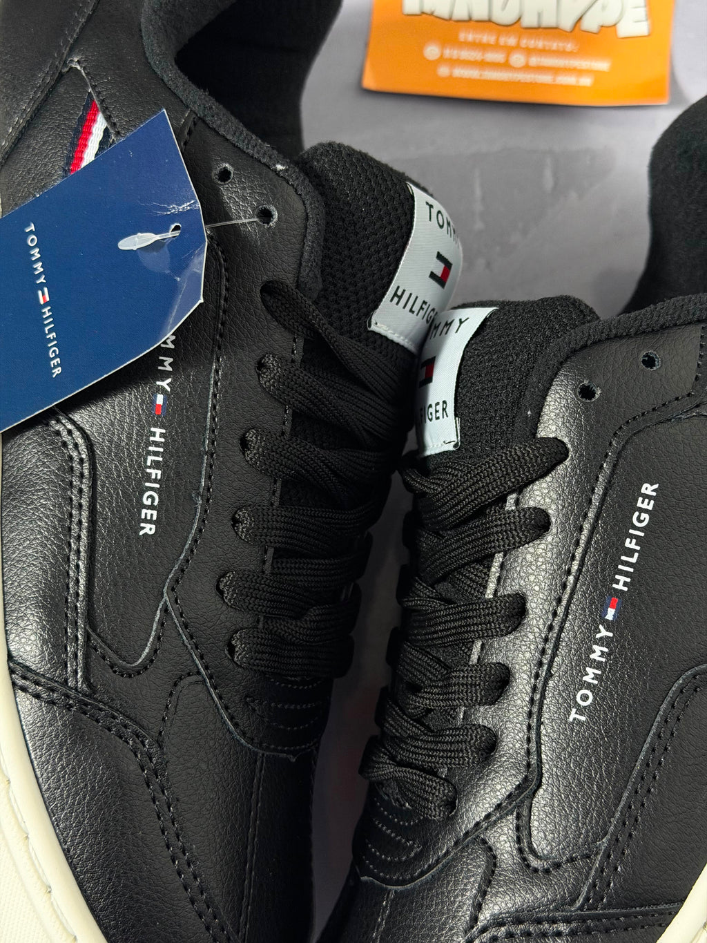 Tênis Tommy Hilfiger Basket Core - Preto