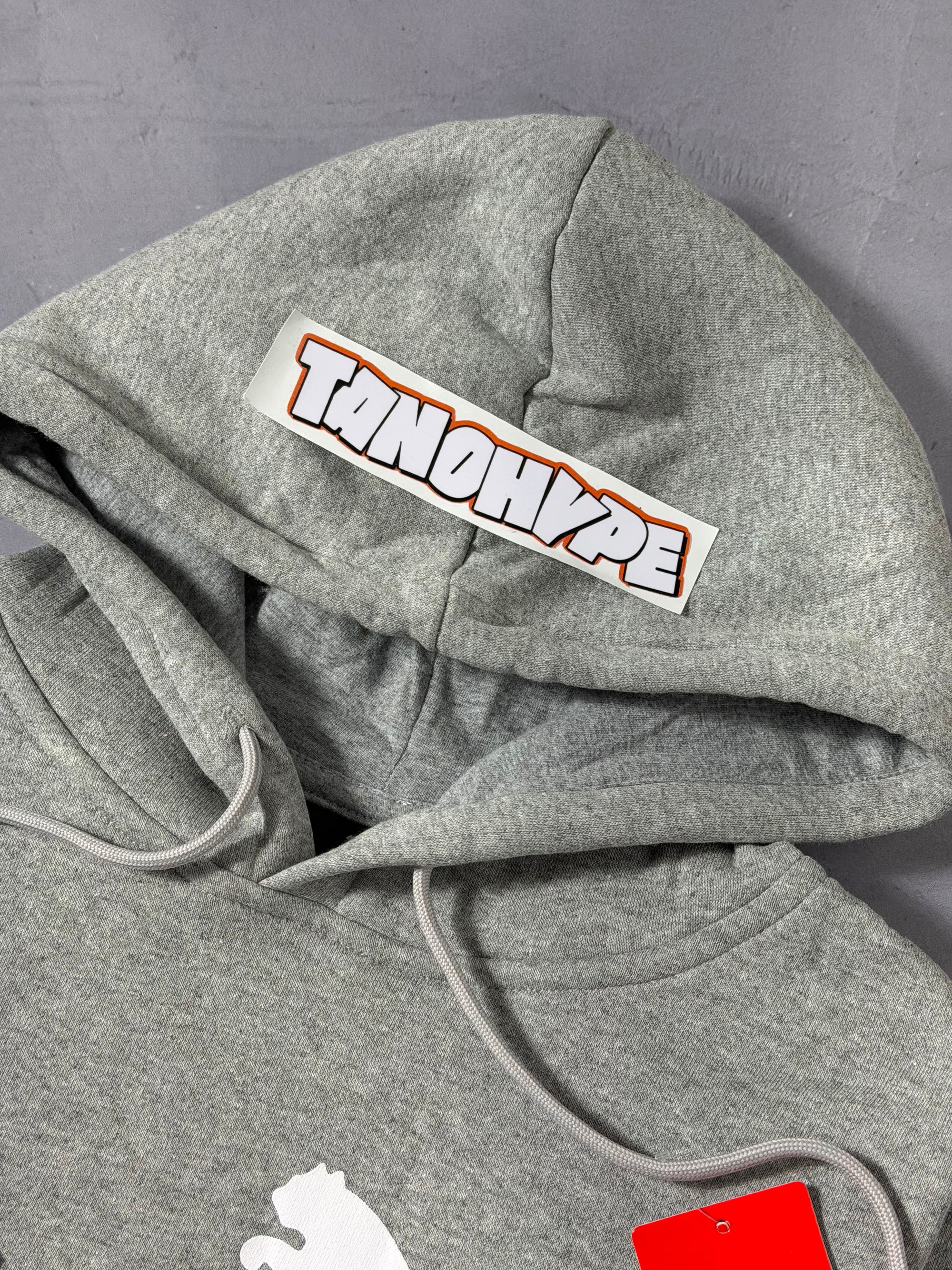 Moletom Puma Logo - Cinza