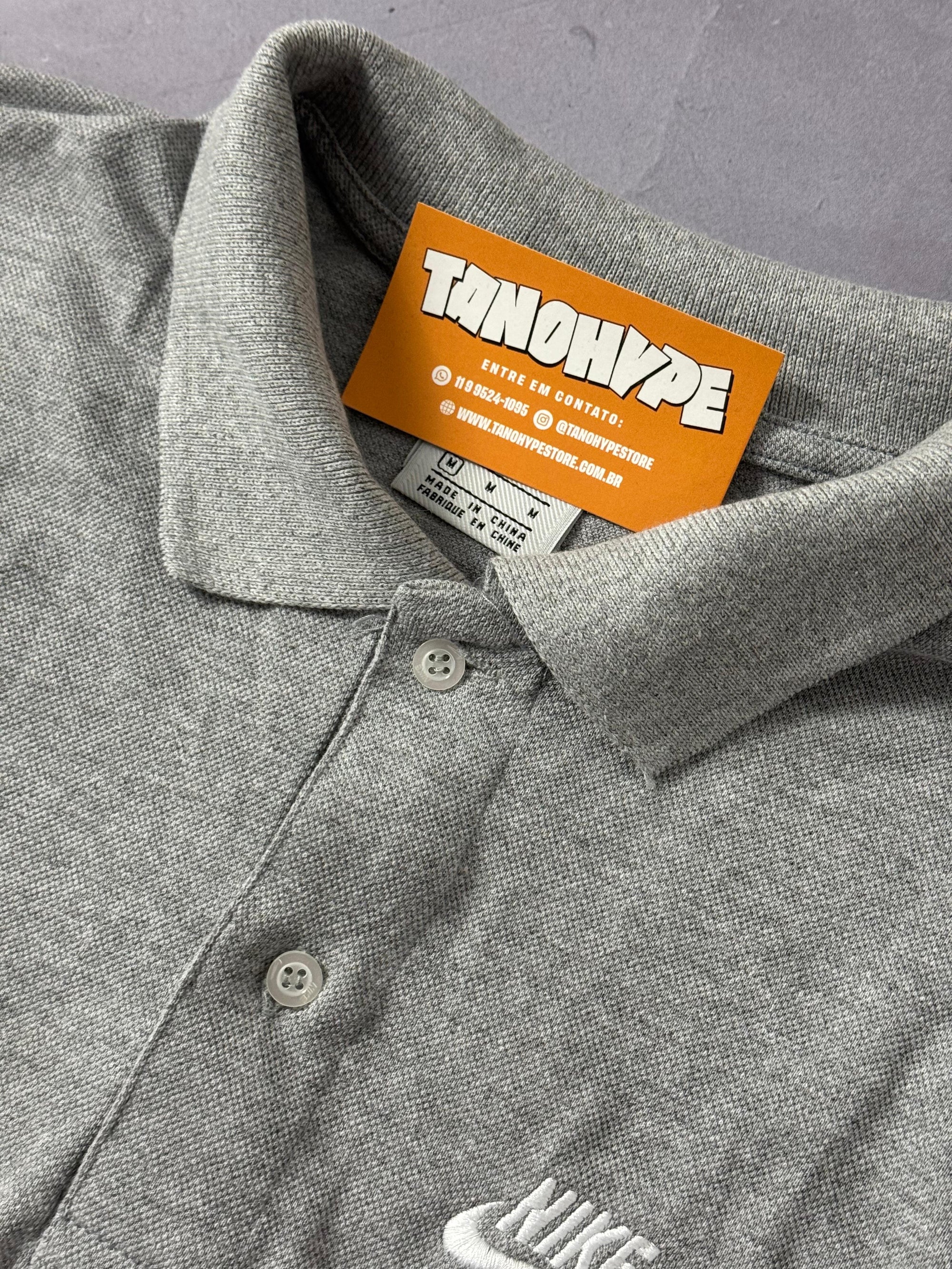 Polo Nike Sportswear - Cinza