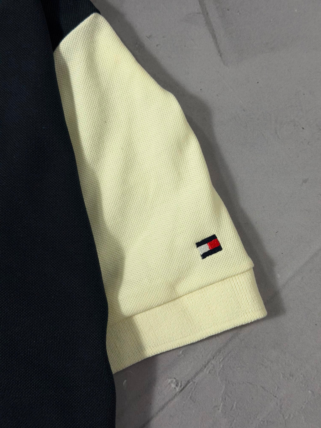 Polo Tommy Hilfiger - Azul/Creme