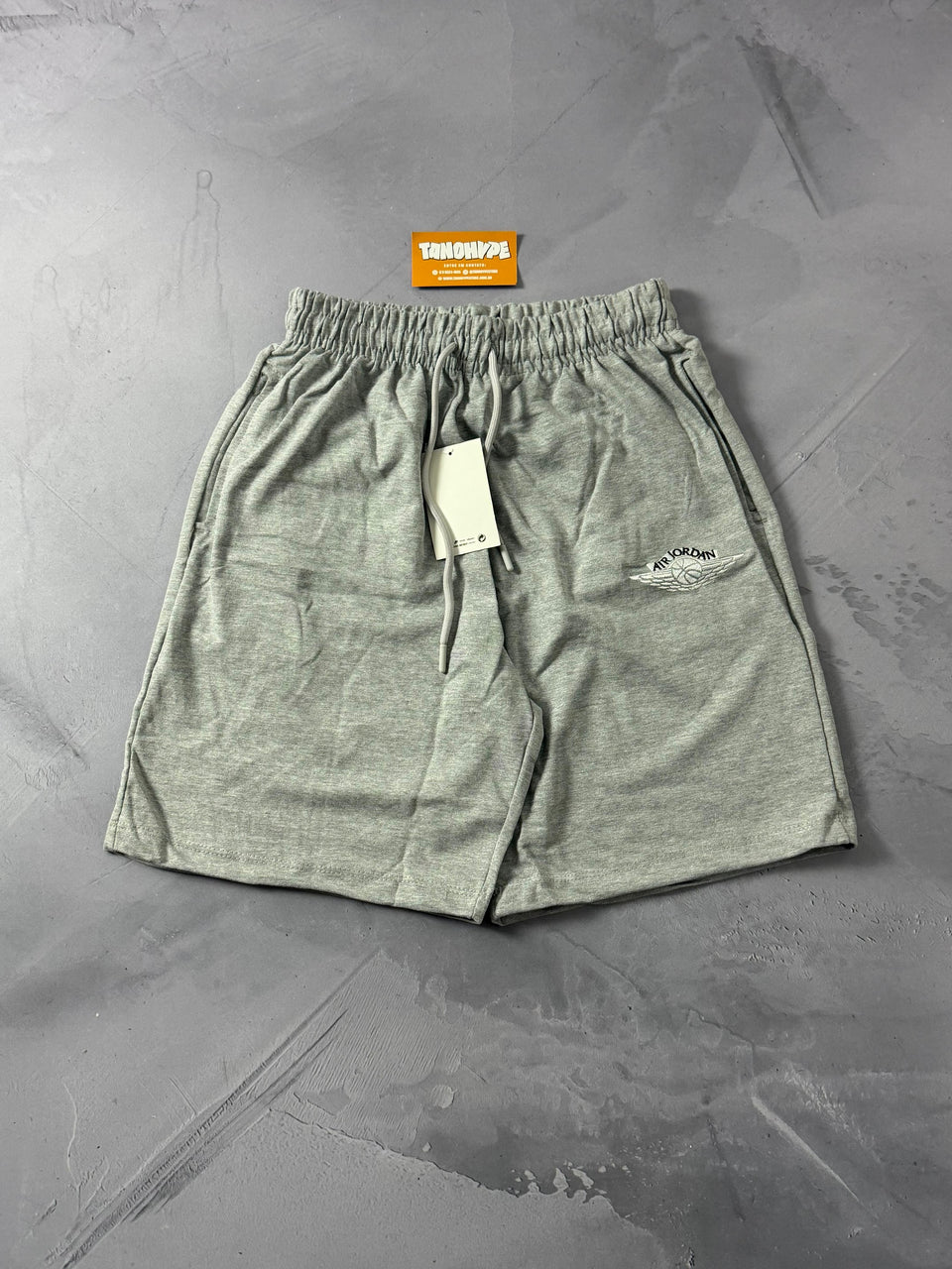 Shorts Moletom Air Jordan - Cinza