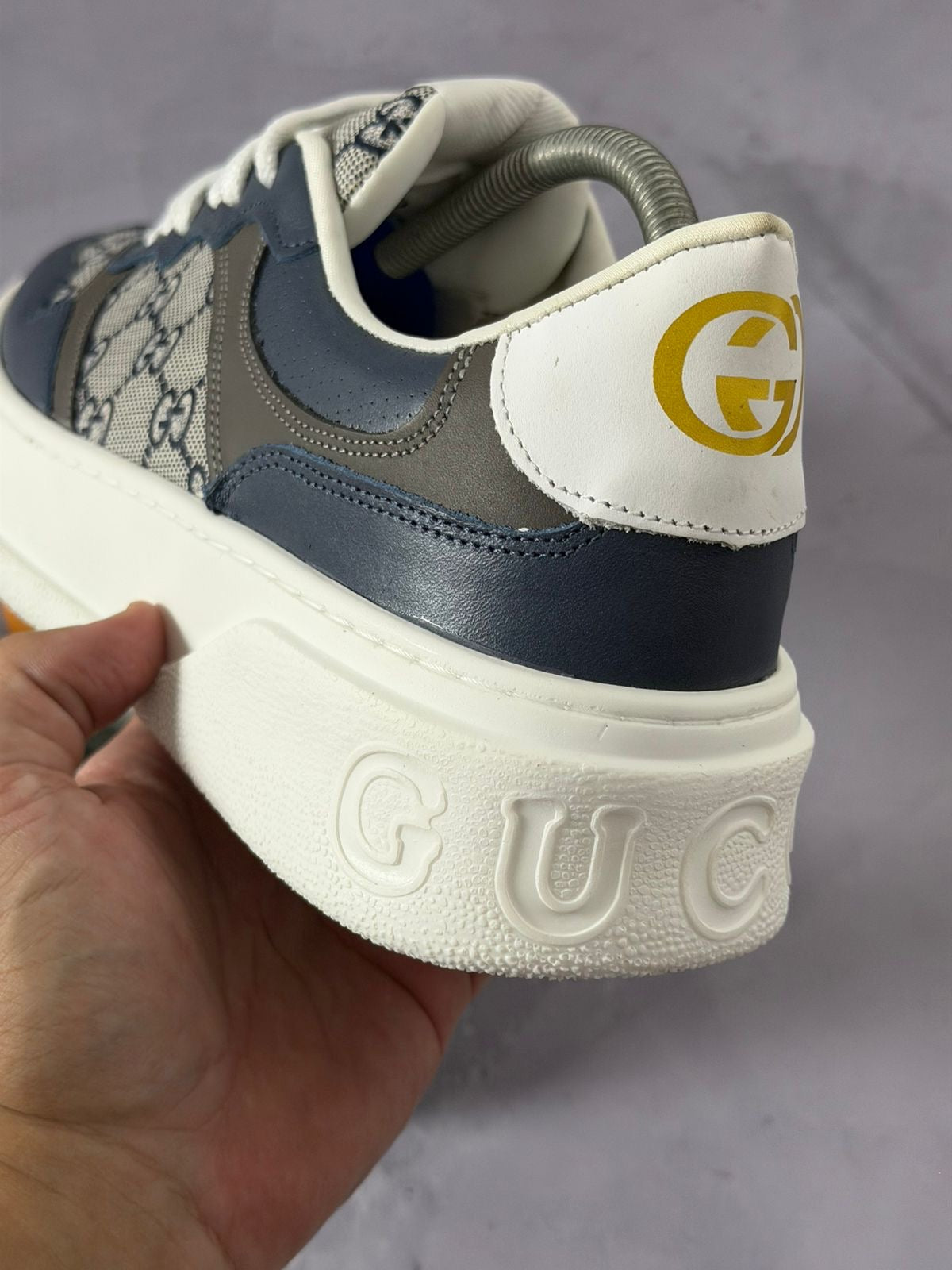 Tênis Gucci - Azul Marinho