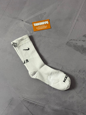 Meia Cano Alto Nike x Nocta - Branca