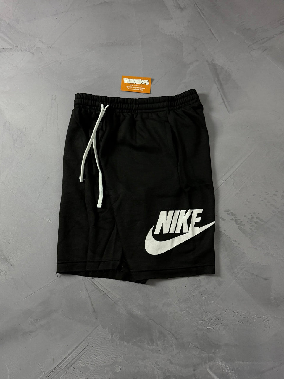 Shorts Moletom Nike Icon - Preto