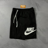 Shorts Moletom Nike Icon - Preto