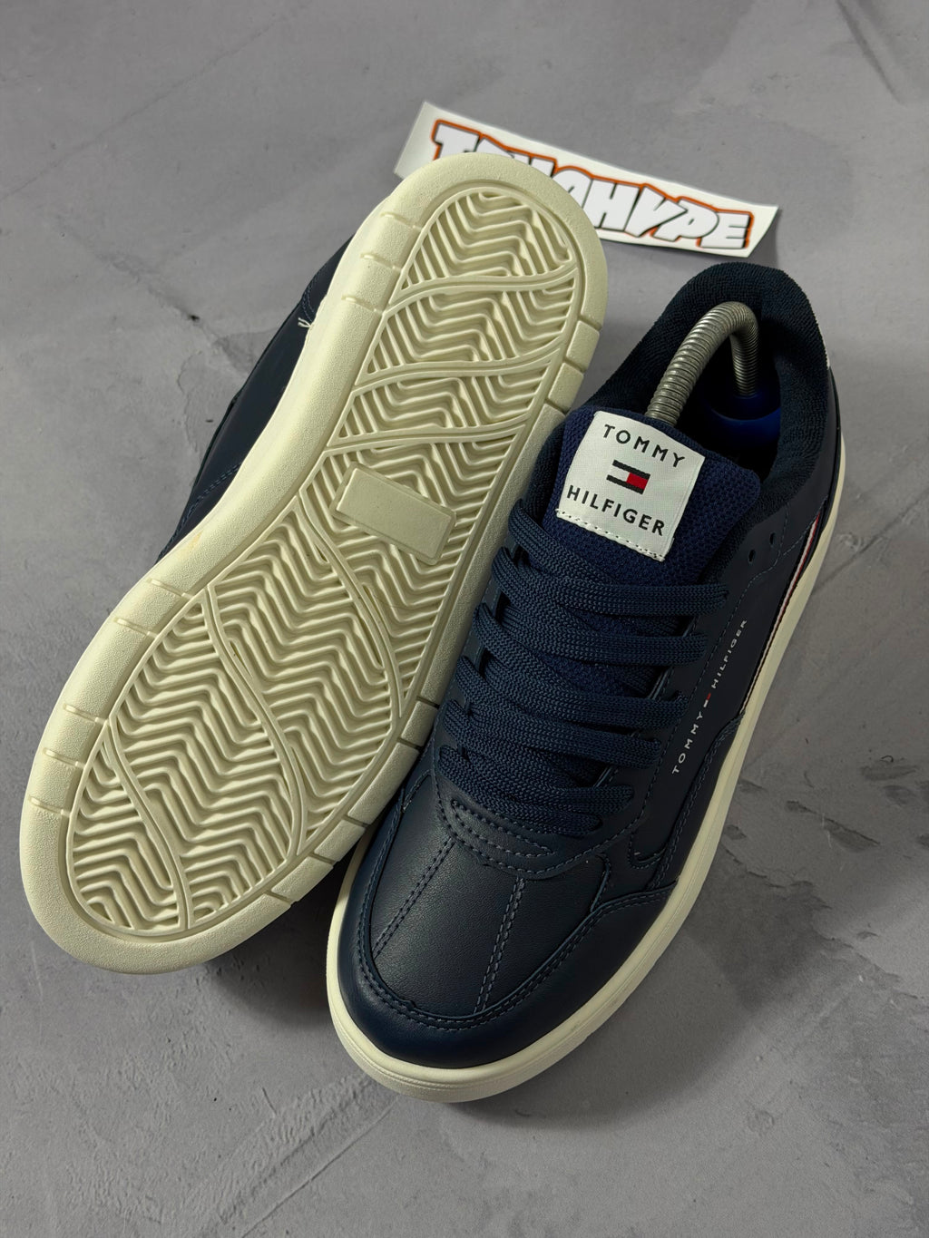 Tênis Tommy Hilfiger Basket Core - Azul Marinho