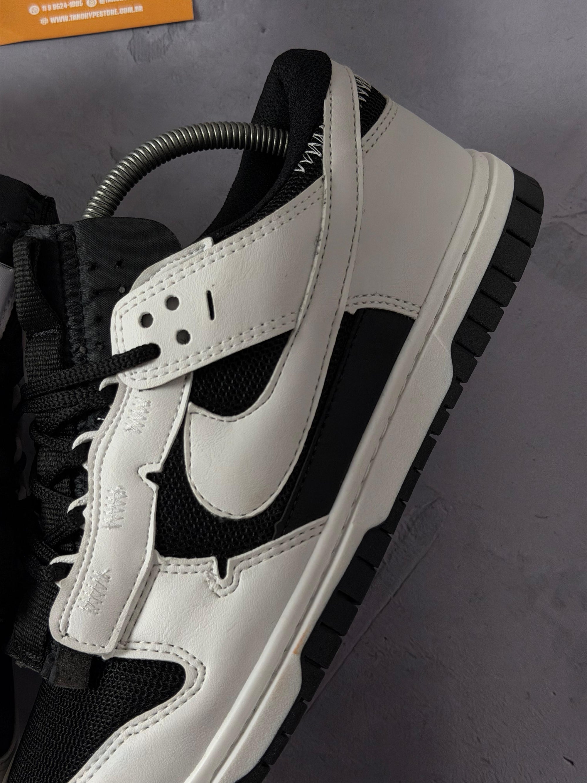 Tênis Nike Dunk Jumbo - Black White