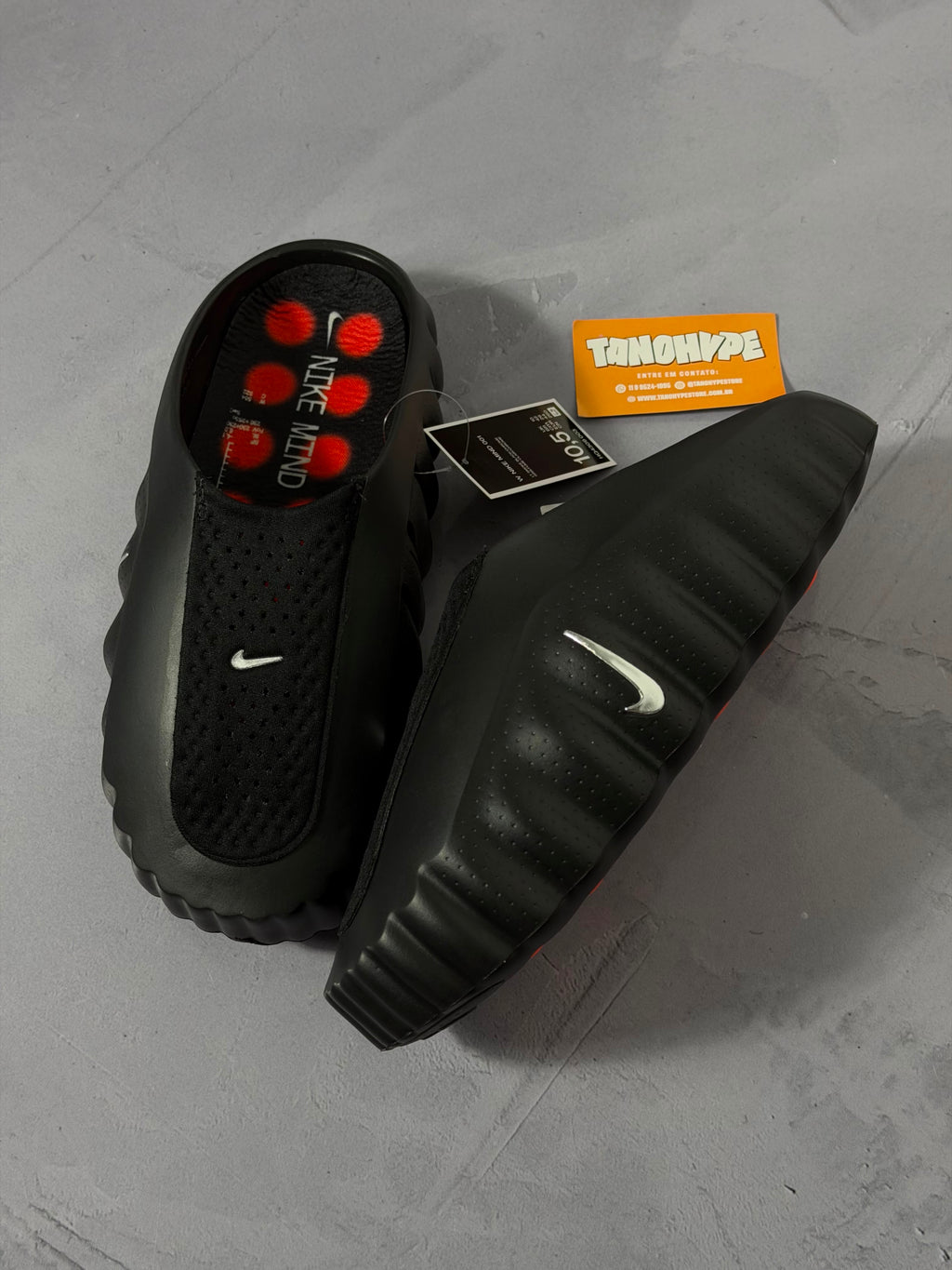 Chinelo Slide Nike Mind 001 - Preto