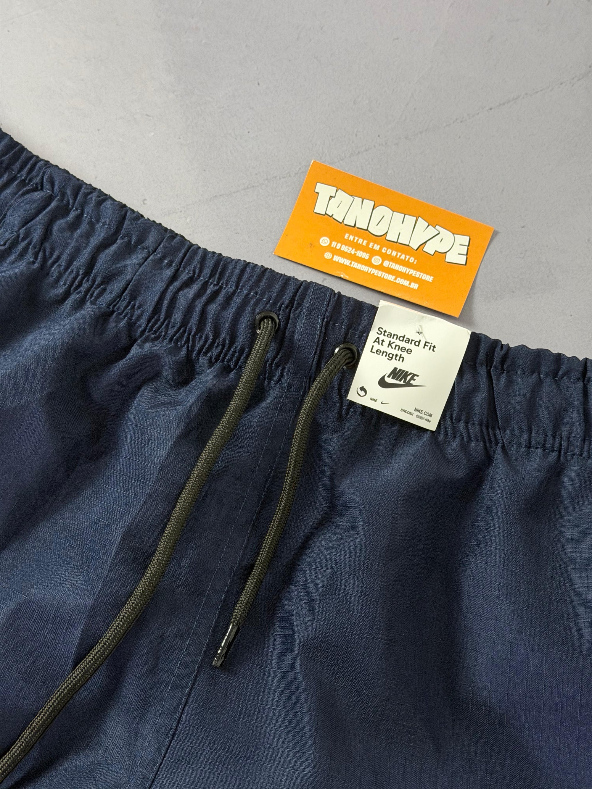 Shorts Ripstop Cargo Nike - Azul Marinho