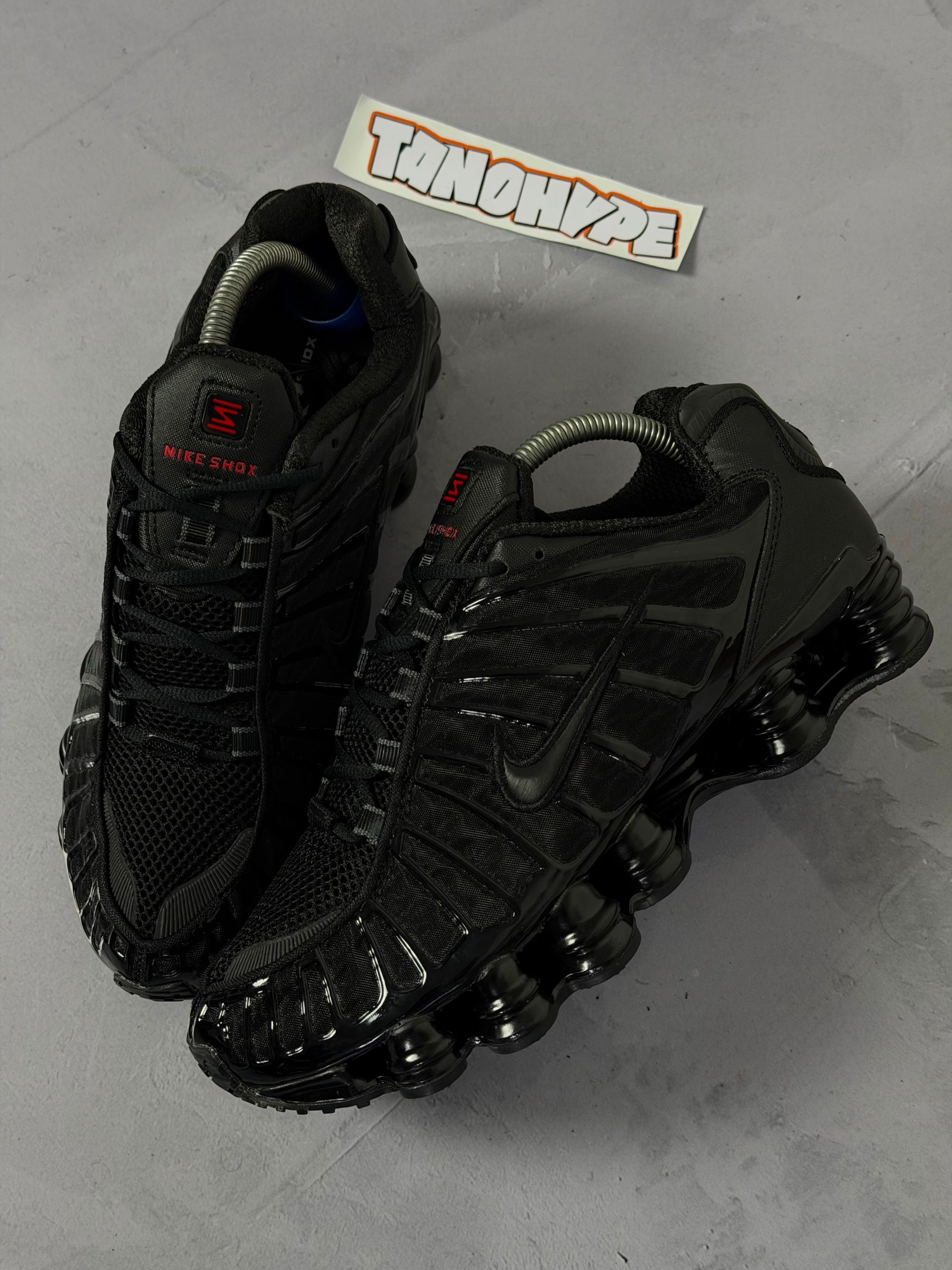 Tênis Nike Shox 12 Molas - Preto