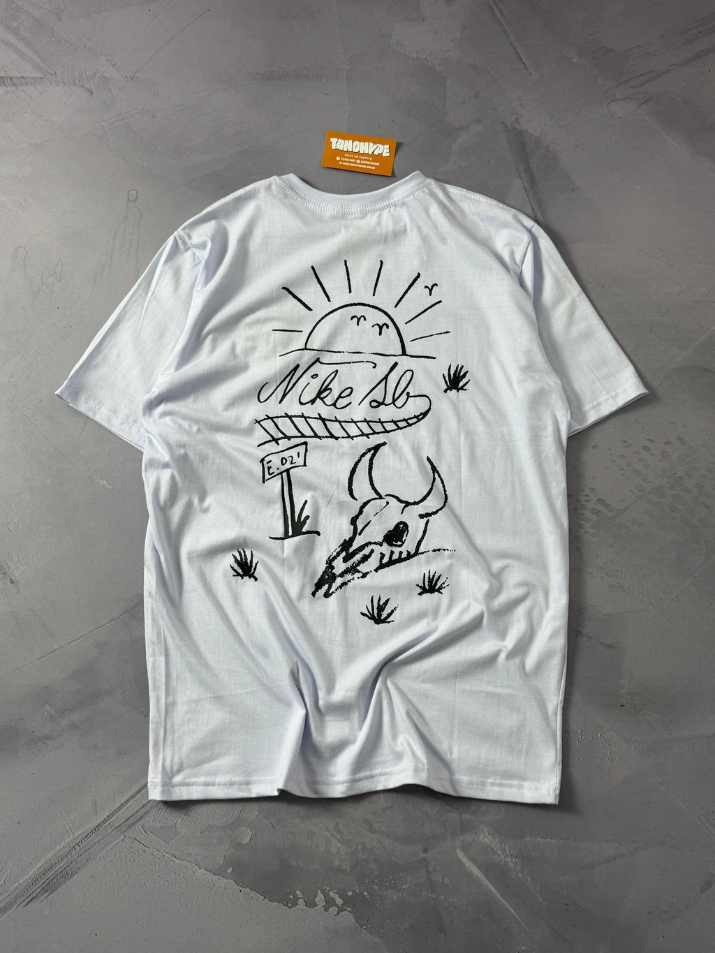 Camiseta Nike Sb Sunset - Branca