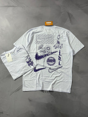 Camiseta Nike Flowers - Branco