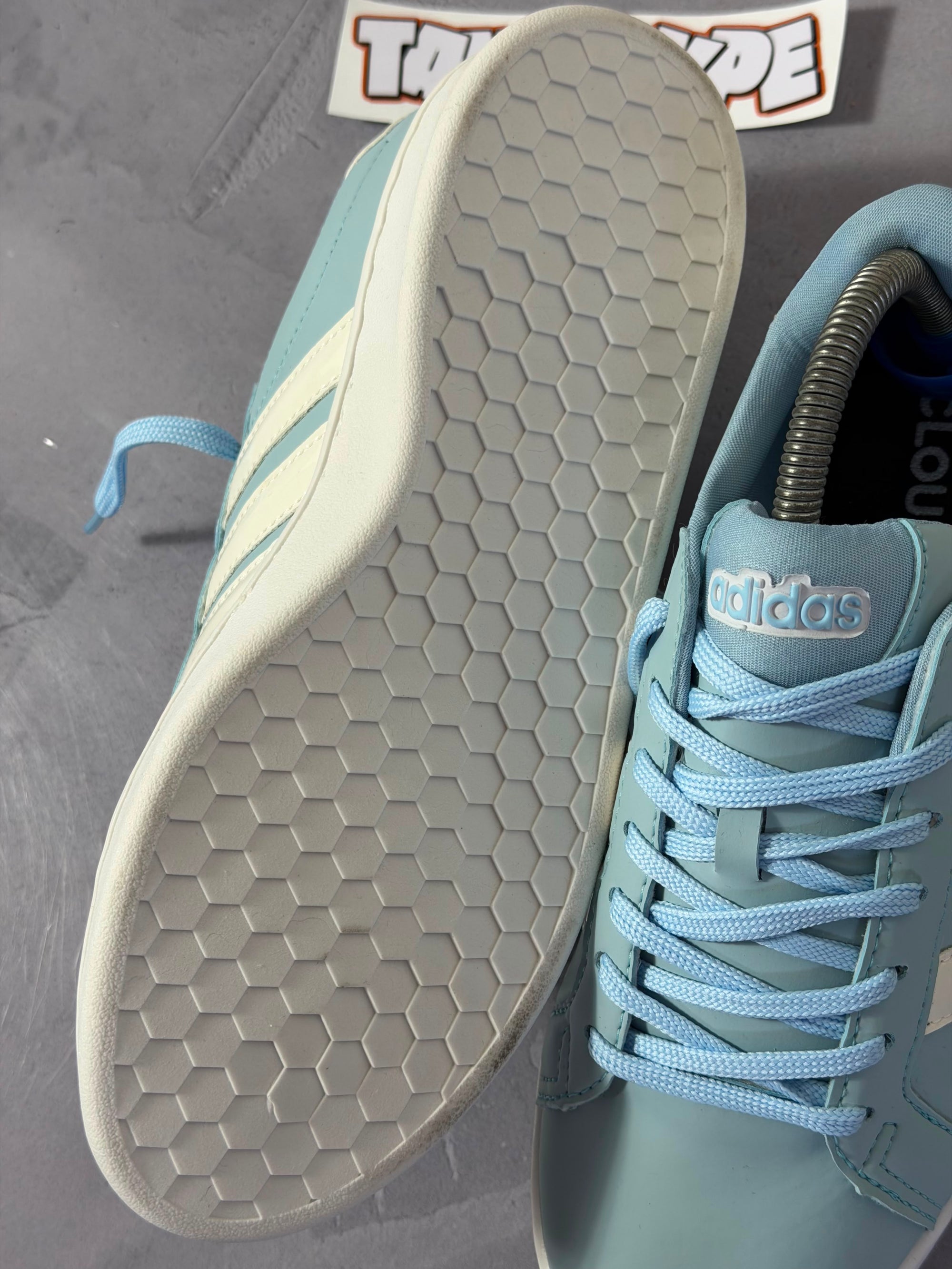 Tênis Adidas Grande Court - Azul Bebê