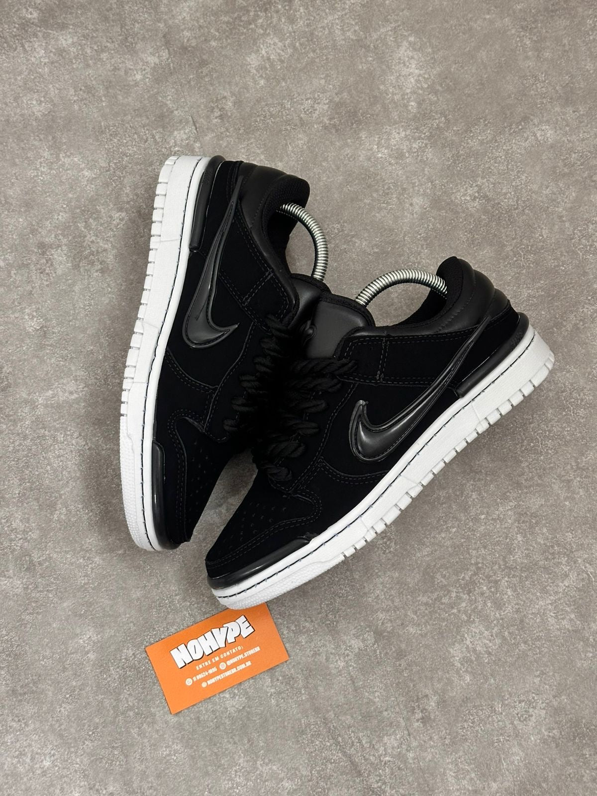 Tênis Nike Dunk Twist  - Preto/Branco