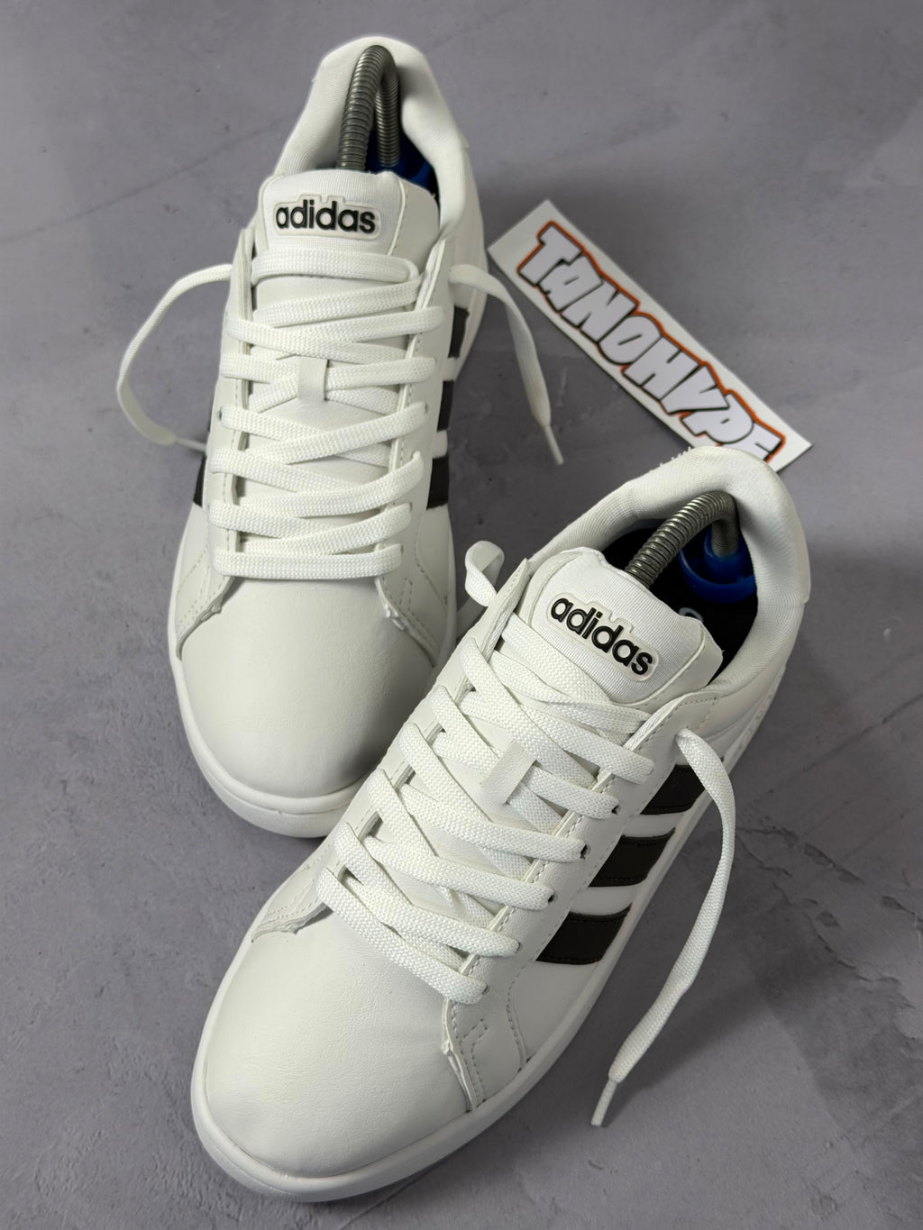 Tênis Adidas Grande Court - Branco/Preto