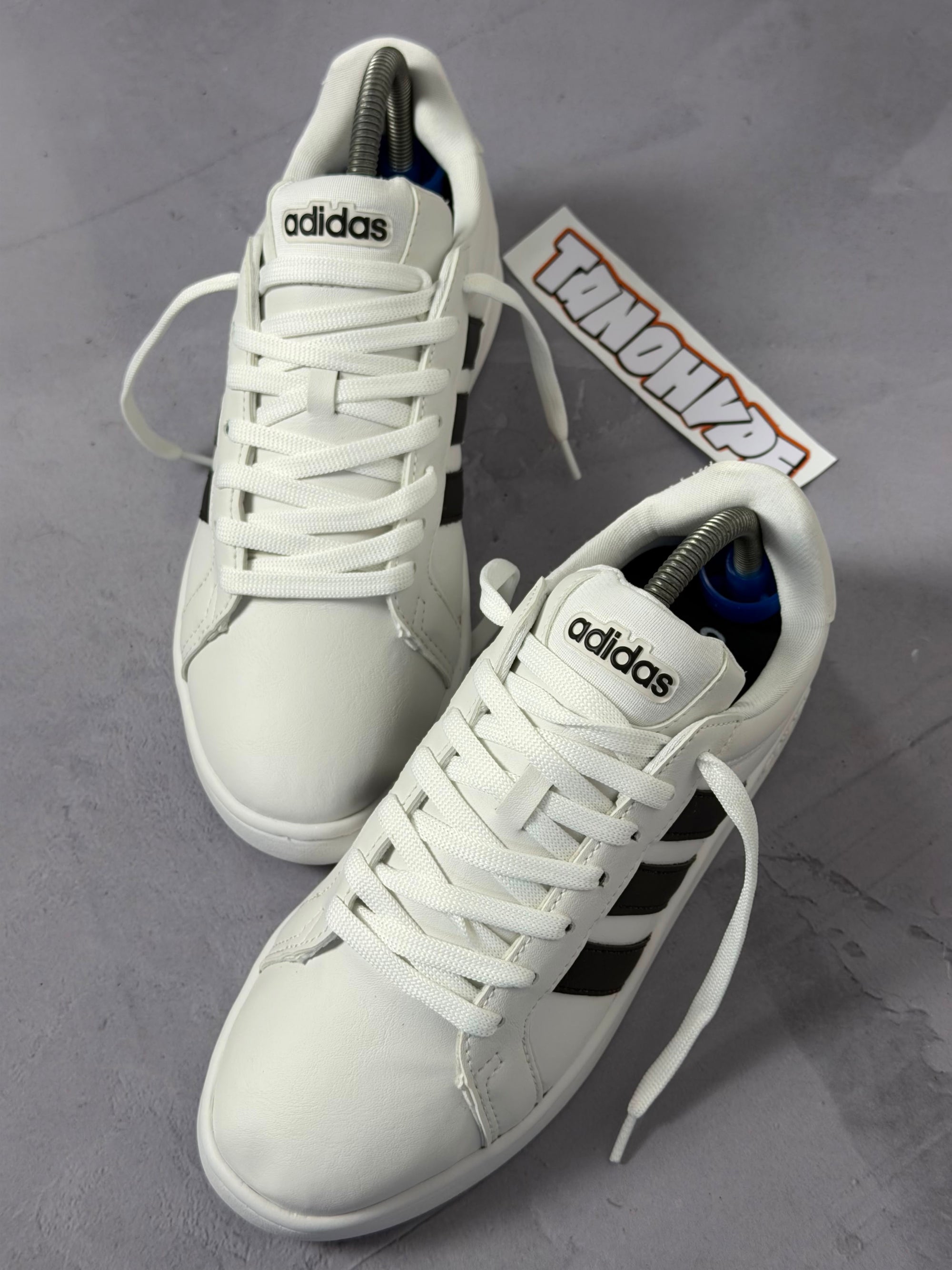Tênis Adidas Grande Court - Branco/Preto