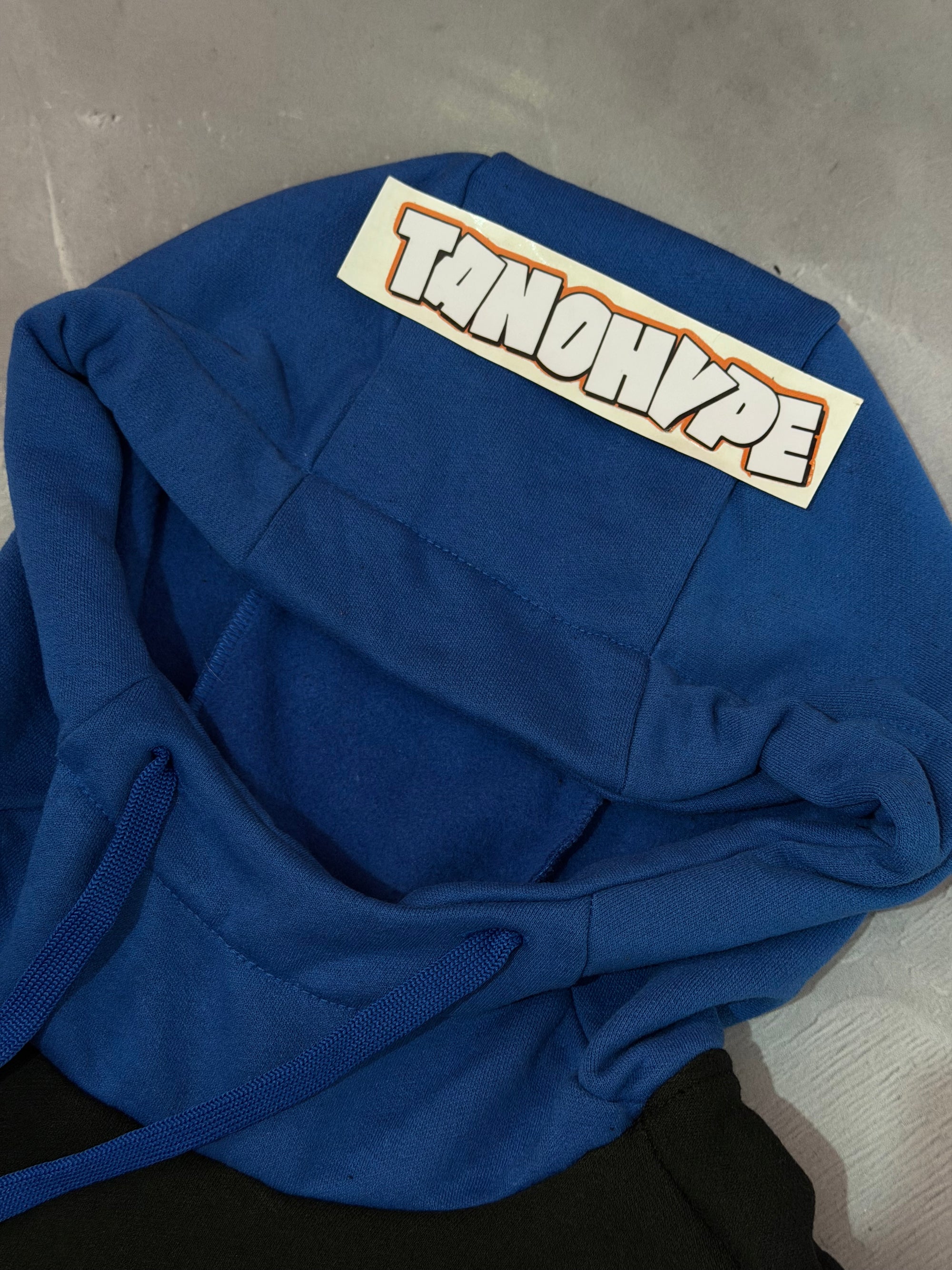 Moletom Nike Touca Azul - Preto