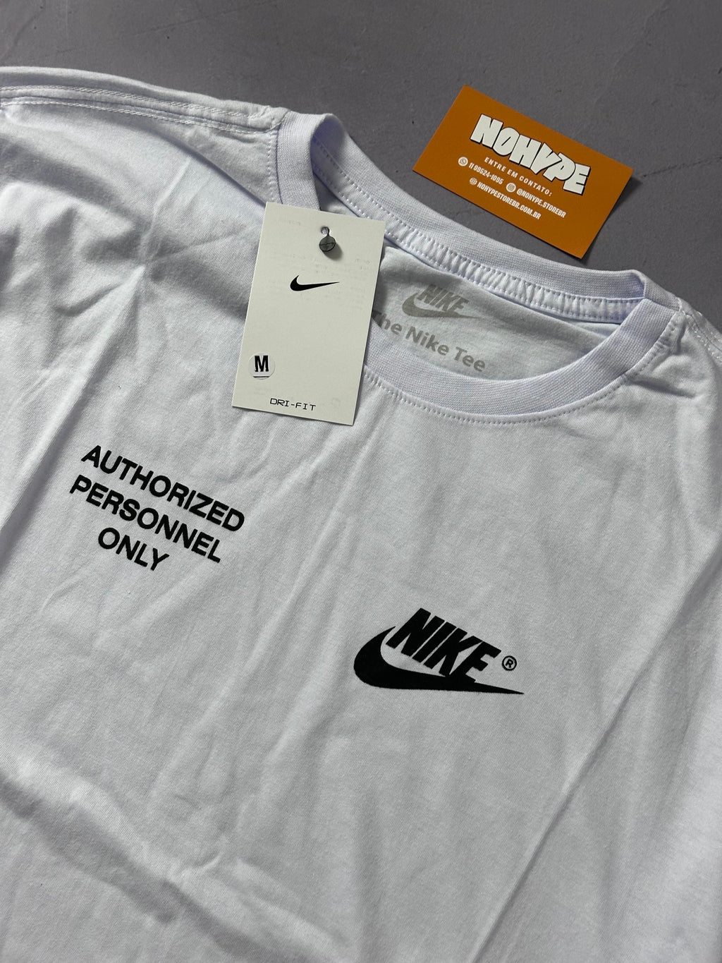Camiseta Nike Authorized 2.0 - Branco