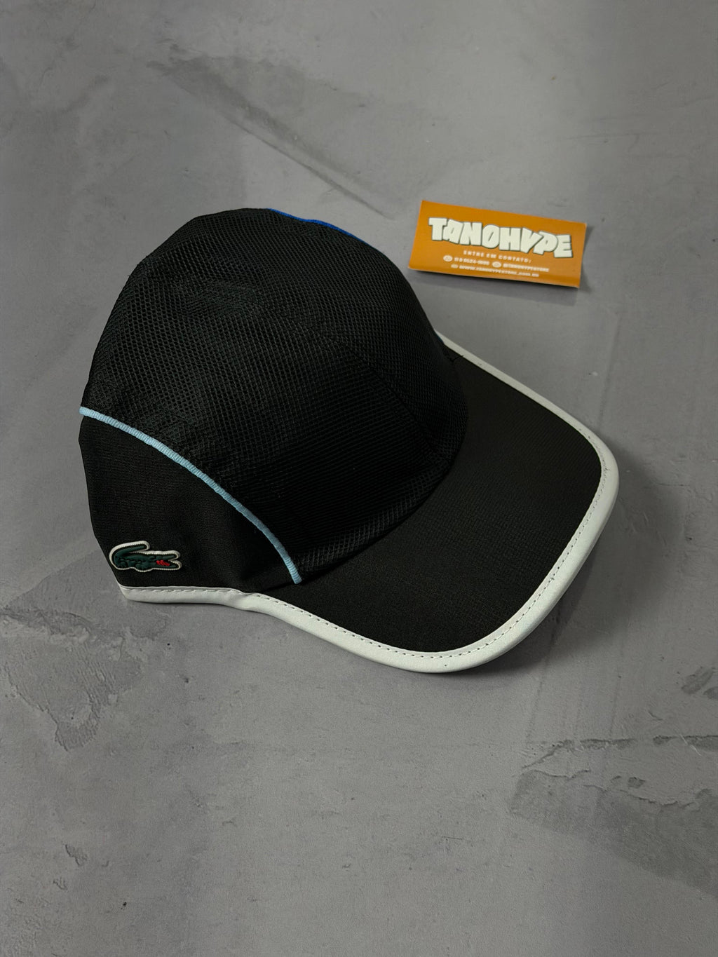 Boné Lacoste Sport Donjuan - Preto