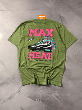Camiseta Nike Max Heat - Verde