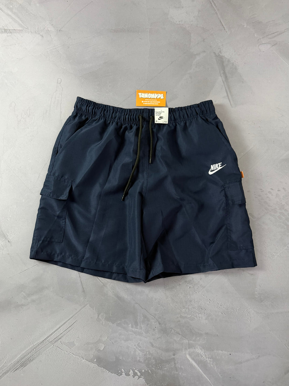 Shorts Ripstop Cargo Nike - Azul Marinho