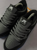 Tênis Nike Dunk - Black Blue Camurça