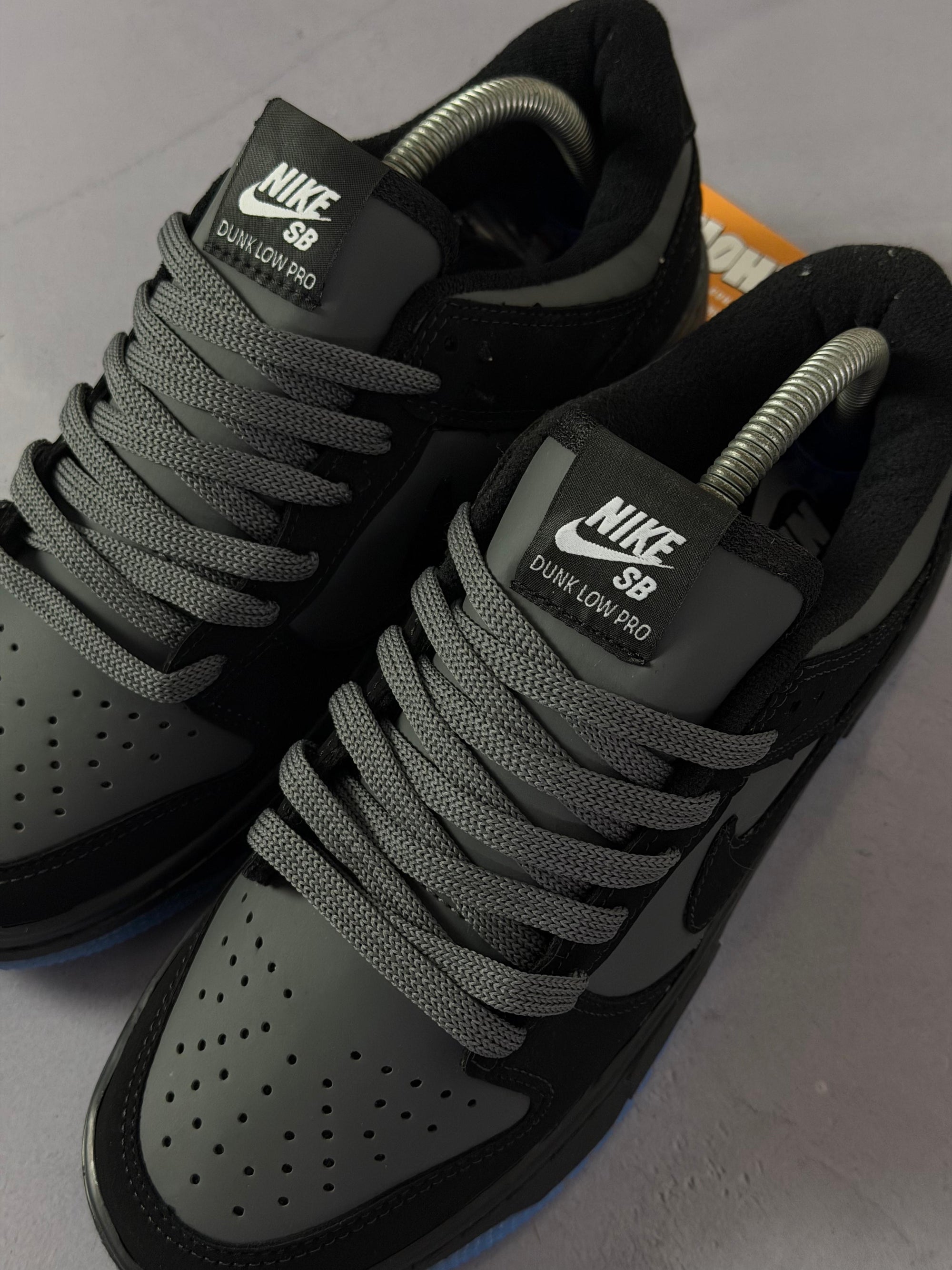 Tênis Nike Dunk - Black Blue Camurça