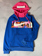 Moletom Nike Touca Rosa - Azul