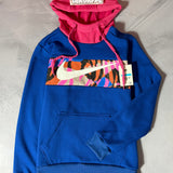 Moletom Nike Touca Rosa - Azul