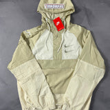 Corta Vento Nike Double Swoosh - Creme