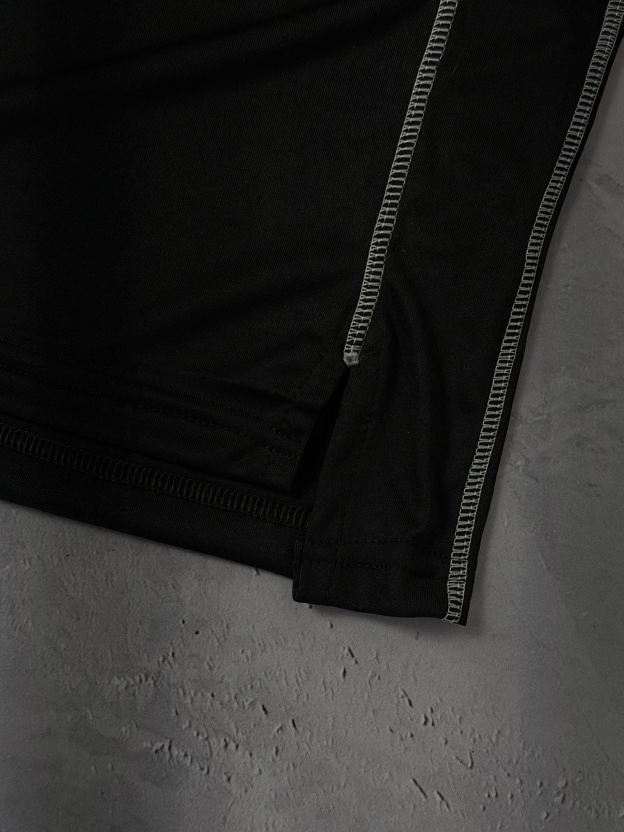 Camiseta Nike Dri Fit Swoosh Vazado - Preto