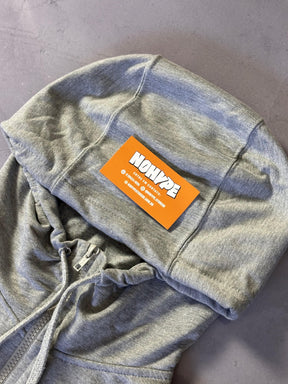 Moletom Nike Club C/Zíper 2025 - Cinza