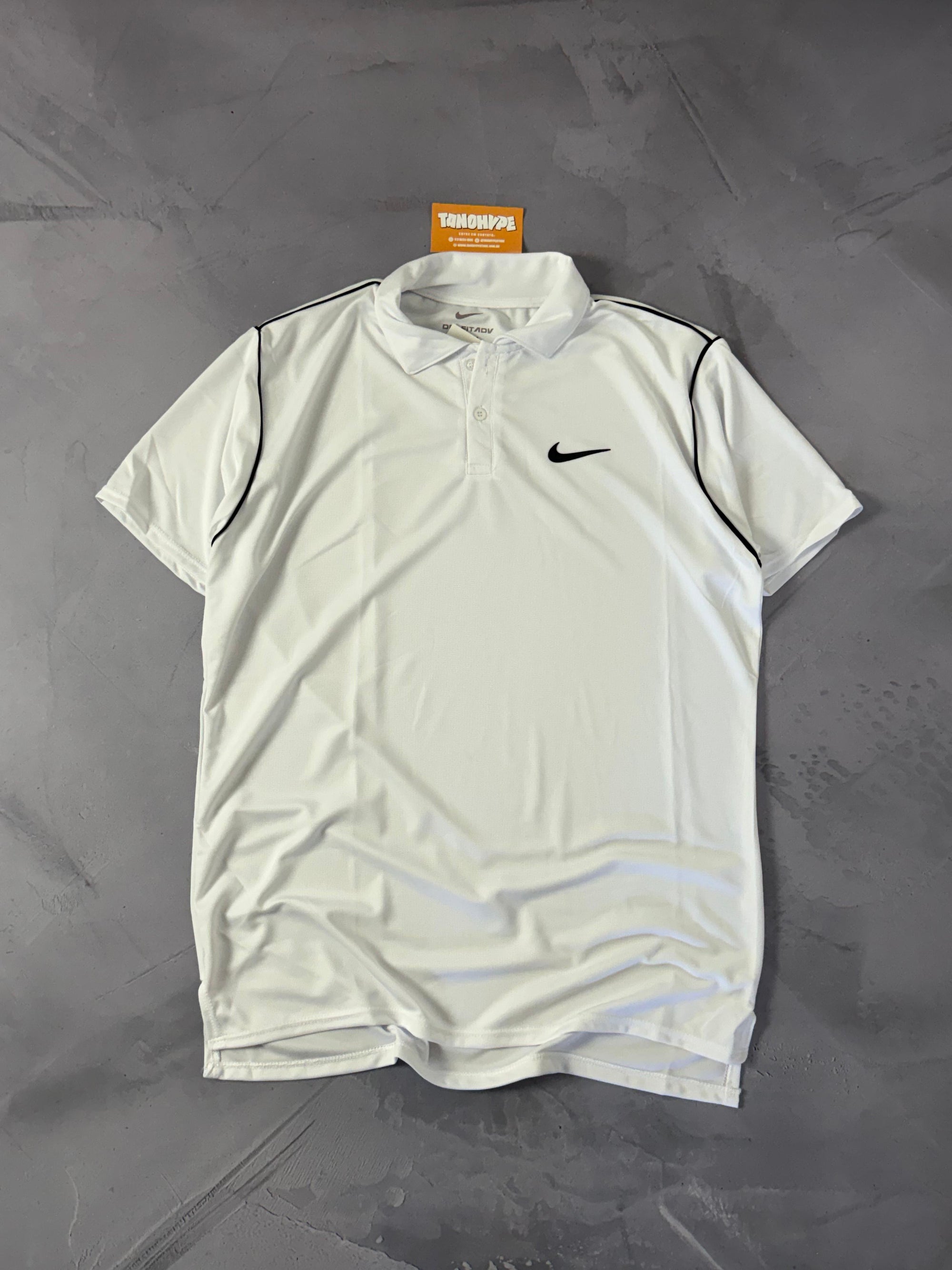 Polo Nike Dri Fit - Branca