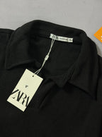 Polo Zara - Preto