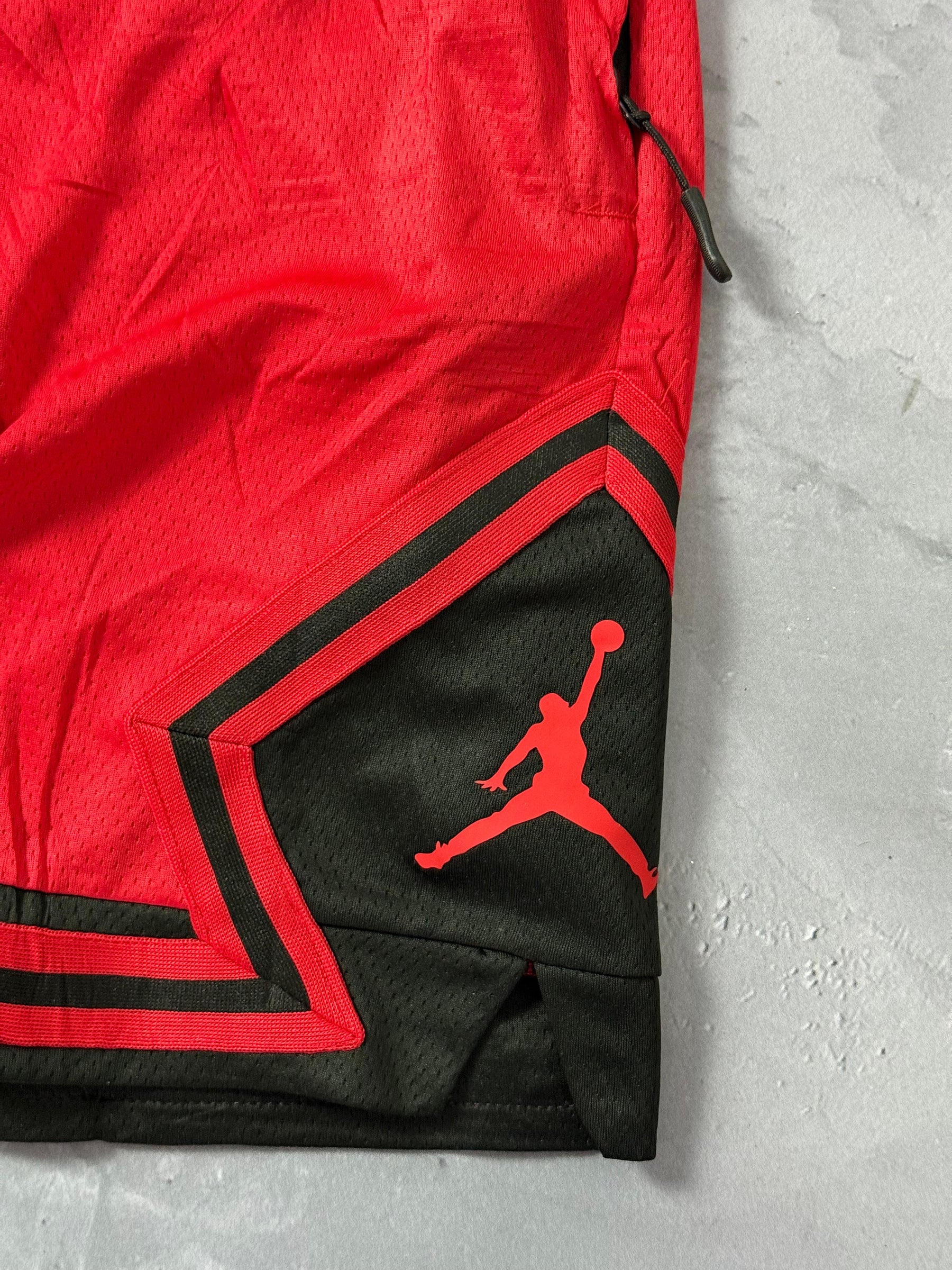 Shorts Jordan Diamond Dri Fit - Vermelho