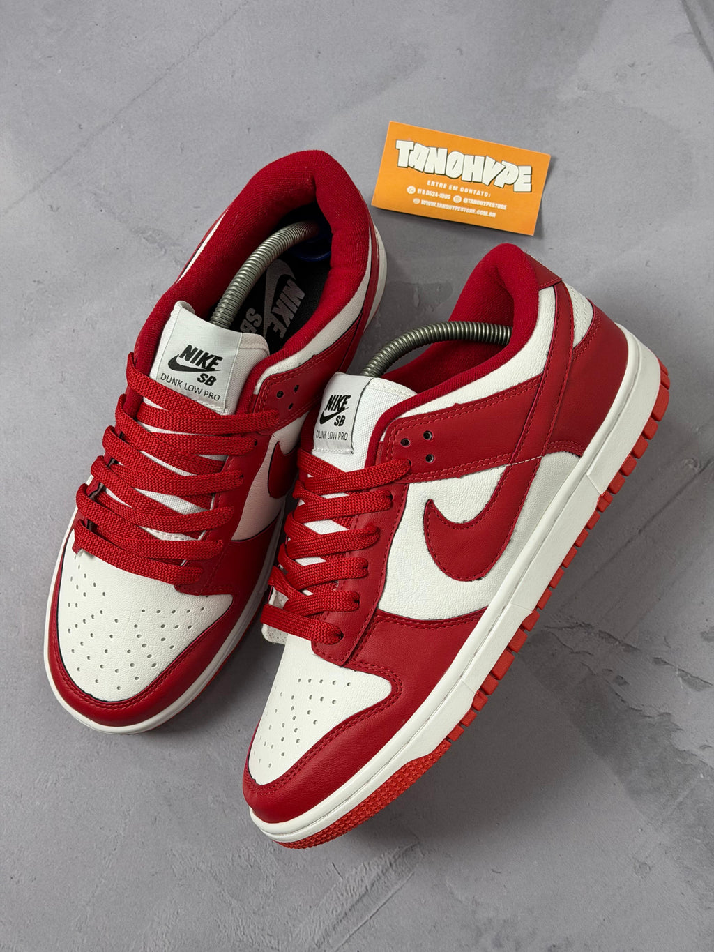 Tênis Nike Dunk Sb Low - Vermelho