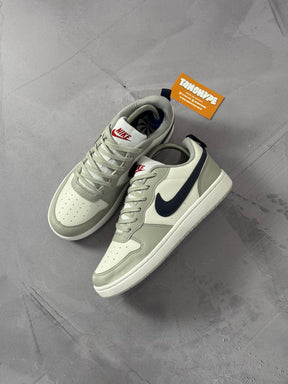 Tênis Nike Borough - Cinza/Branco/Azul