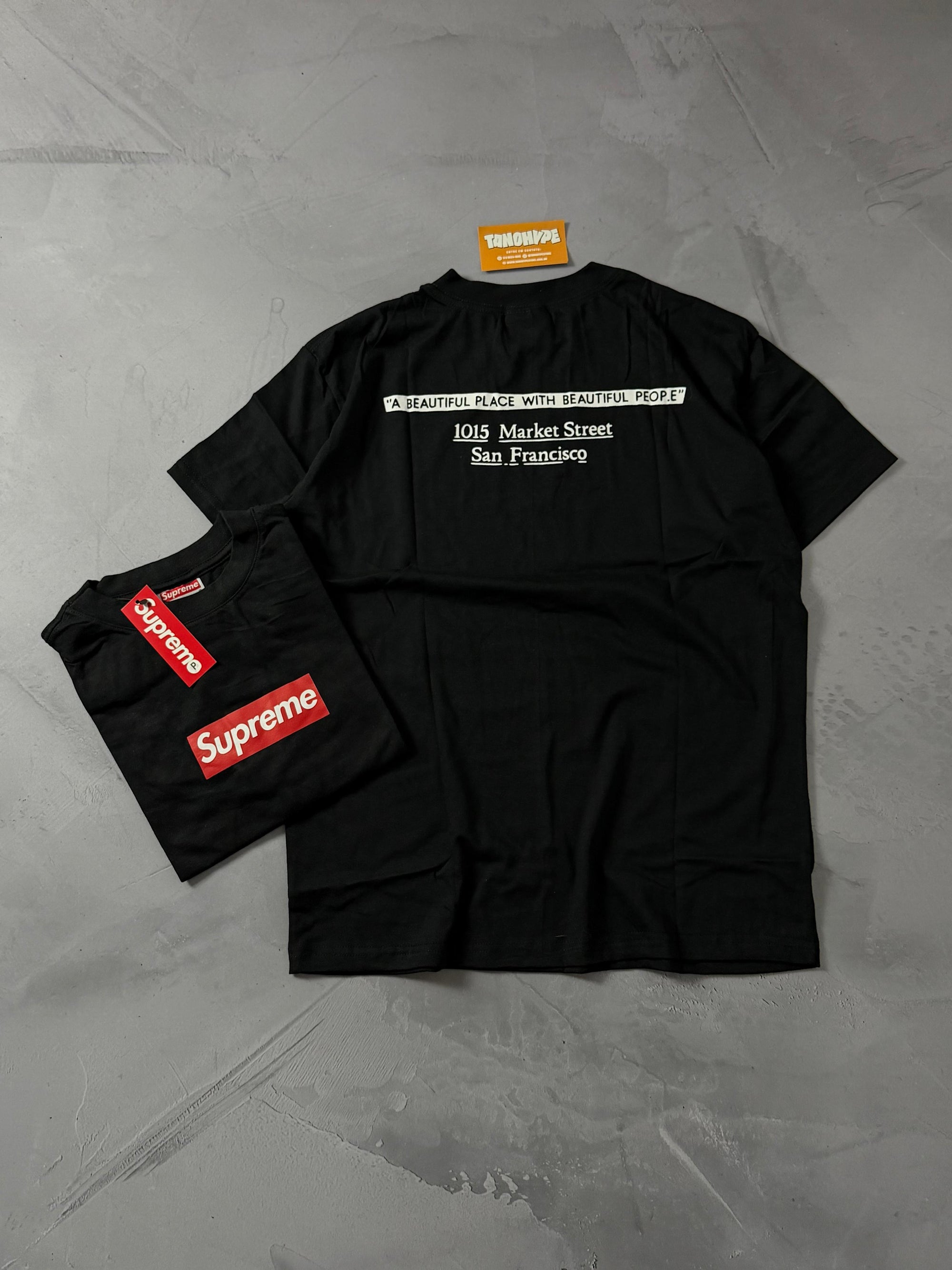 Camiseta Supreme - Preto 04