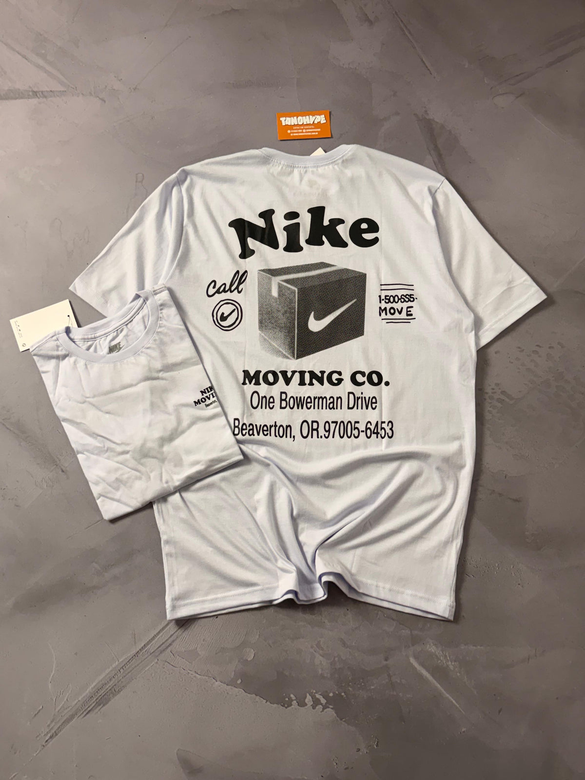 Camiseta Nike Moving - Branca