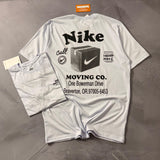 Camiseta Nike Moving - Branca